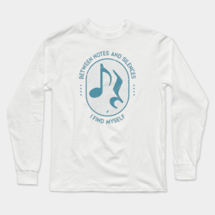 Between Notes & Silences. Light Grunge Long Sleeve T-Shirt