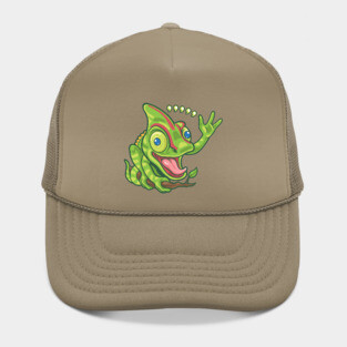 Comma Comma Comma Chameleon Hat