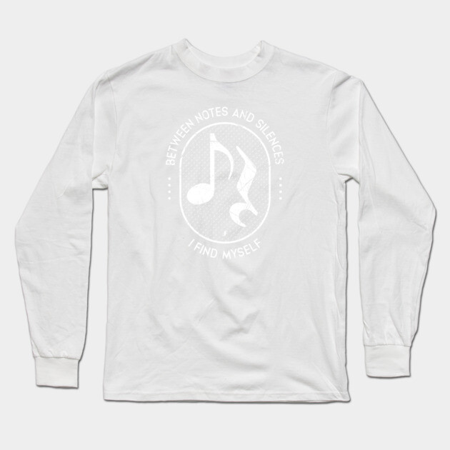Between Notes & Silences. Dark Grunge Long Sleeve T-Shirt by filiposwear