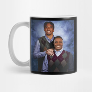 Jayden Daniels And Terry McLaurin Step Brothers, Washington Football Mug