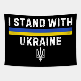 I-Stand-With-Ukraine Tapestry