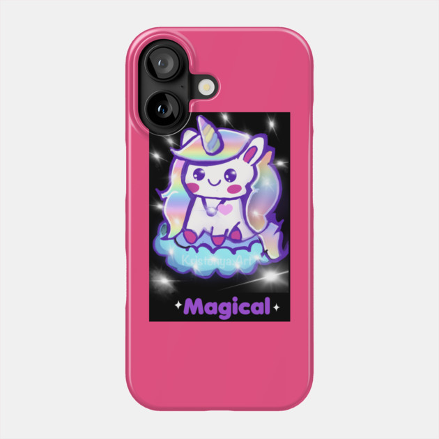 Unicorn Magical Phone Case by Kristonya Art