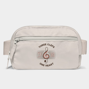 Three Clefs, One Heart. Light Harmony Bag