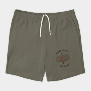 Three Clefs, One Heart. Light Harmony Shorts