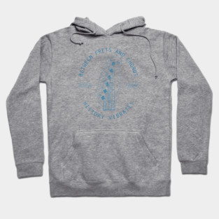Between Frets and Chords. Light Vibes Hoodie