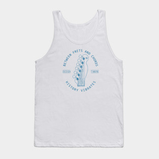 Between Frets and Chords. Light Vibes Tank Top