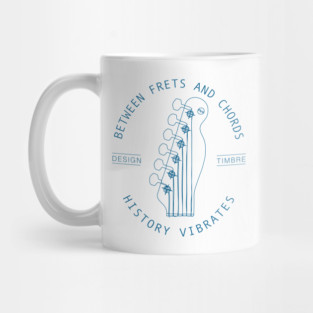 Between Frets and Chords. Light Vibes Mug