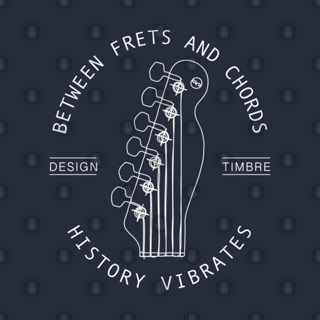 Between Frets and Chords. Dark Vibes by filiposwear