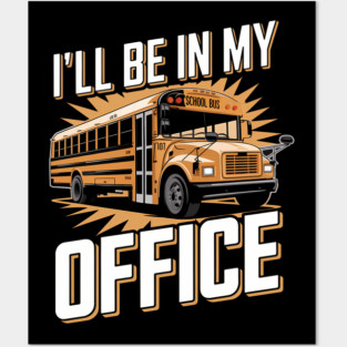 School Bus Driver Posters and Art