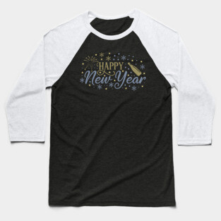 Happy New Year Baseball T-Shirt