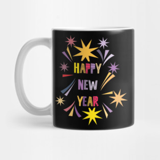 Happy New Year 01 Mug