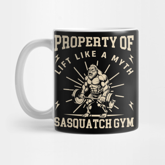 Sasquatch Gym - Lift Like a Myth by Otaku Vibes