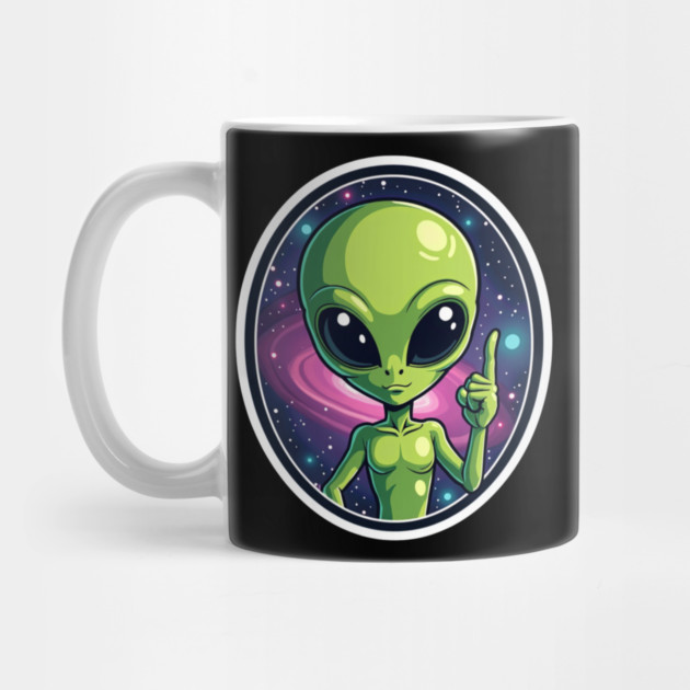 Cosmic Command: The Pointing Alien by Steve