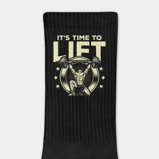 It's Time to Lift - Gym Warrior Design by Otaku Vibes