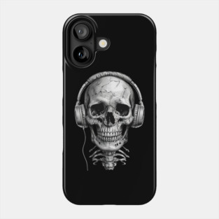 Skull Beats: Macabre Melodies Phone Case