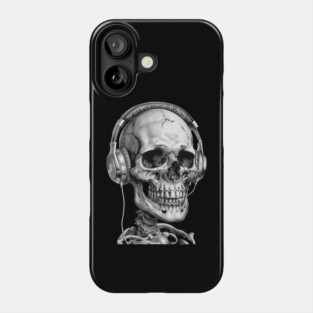 Skull Beats: Macabre Melodies Phone Case