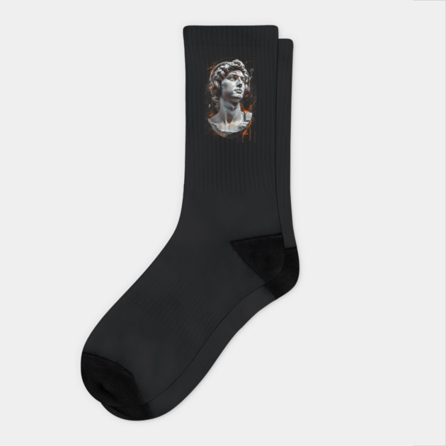 Ancient Beats: Timeless Listening Socks by Steve