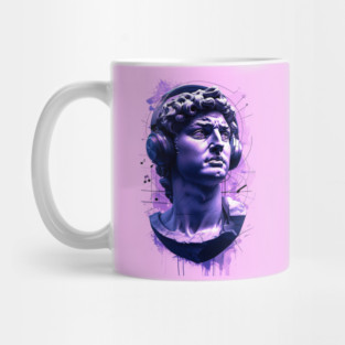 Ancient Beats: Timeless Listening Mug