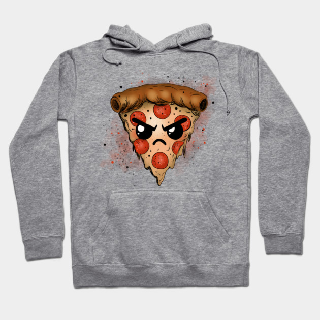 Grumpy Pizza Hoodie by H. R. Sinclair