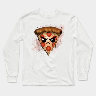 Grumpy Pizza Long Sleeve T-Shirt