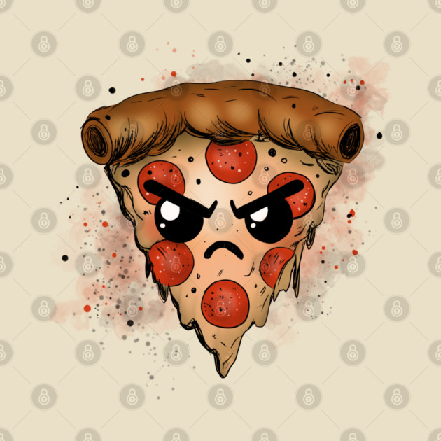 Grumpy Pizza by H. R. Sinclair