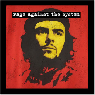 Rage Against the System Parody Design - Luigi Mangione Silhouette Posters and Art