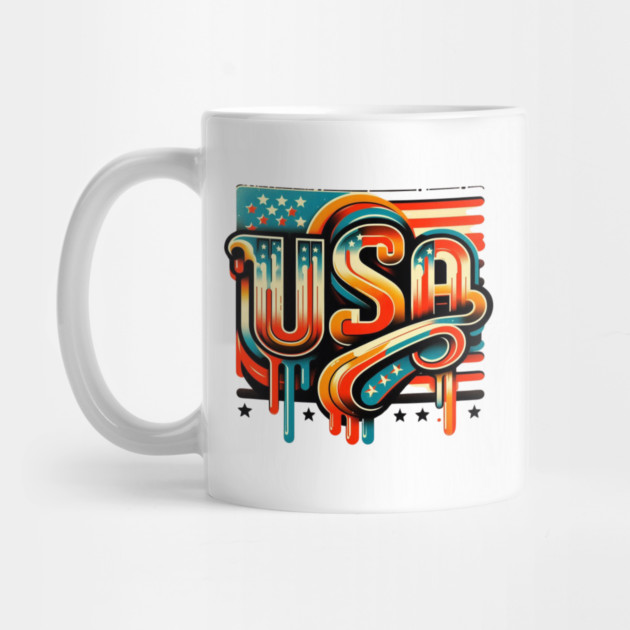 Vintage USA: A Retro Tribute to American Spirit by Ben's Store 1