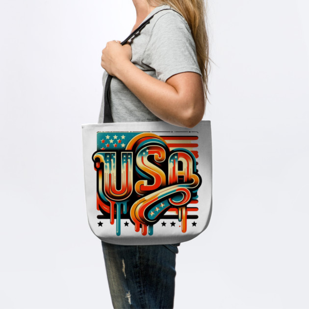 Vintage USA: A Retro Tribute to American Spirit by Ben's Store 1