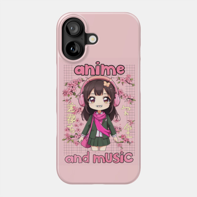 Dynamic Anime Vibes: A Journey of Color and Emotion Phone Case by Steve