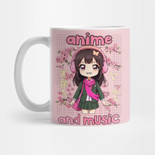 Dynamic Anime Vibes: A Journey of Color and Emotion Mug