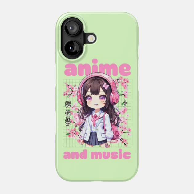 Dynamic Anime Vibes: A Journey of Color and Emotion Phone Case by Steve