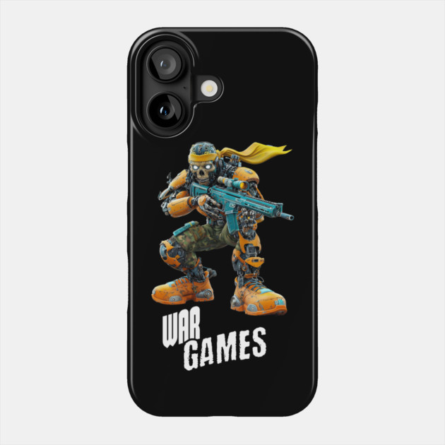 Warrior's Gunfire: Modern Combat Phone Case by Steve