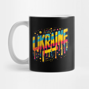 Ukraine: A Vintage Tribute to Ukrainian Pride Mug