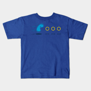 The Blue Blur Kids T-Shirt
