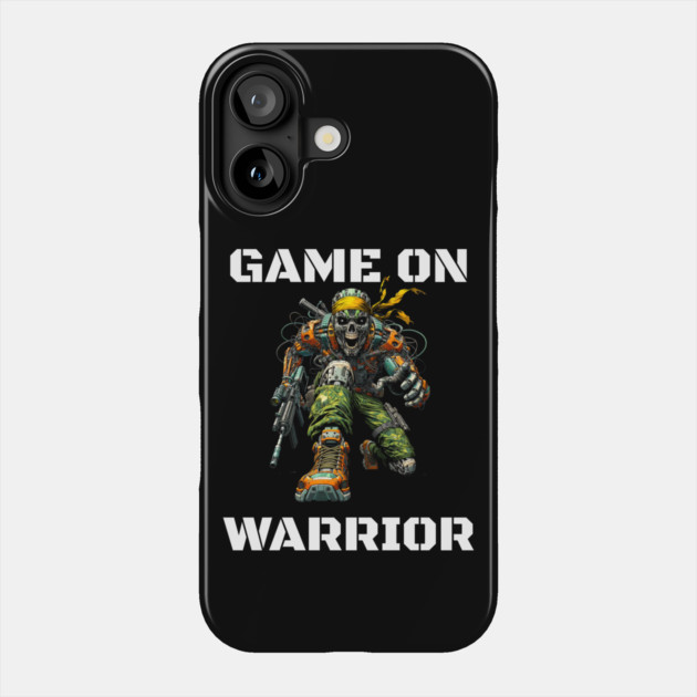 Warrior's Gunfire: Modern Combat Phone Case by Steve