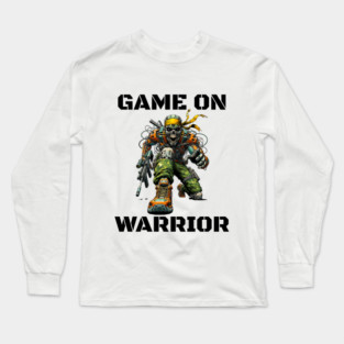 Warrior's Gunfire: Modern Combat Long Sleeve T-Shirt