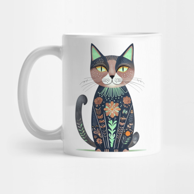 Boho Cat: Free-Spirited Feline by Steve