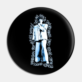 Talking Heads - Stop Making Sence 80s Pin
