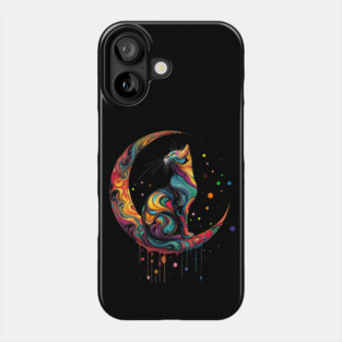 Boho Cat: Free-Spirited Feline Phone Case