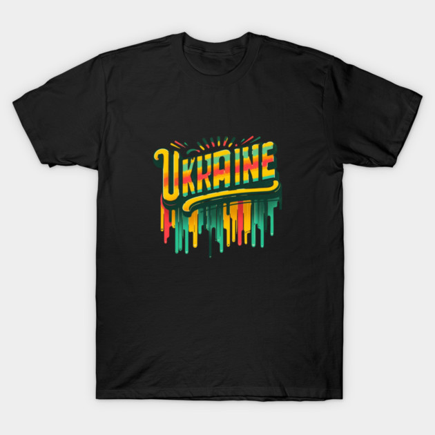 Ukraine: A Vintage Tribute to Ukrainian Pride T-Shirt by Ben's Store 1