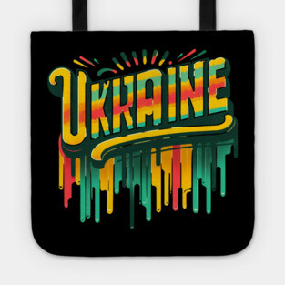 Ukraine: A Vintage Tribute to Ukrainian Pride Tote