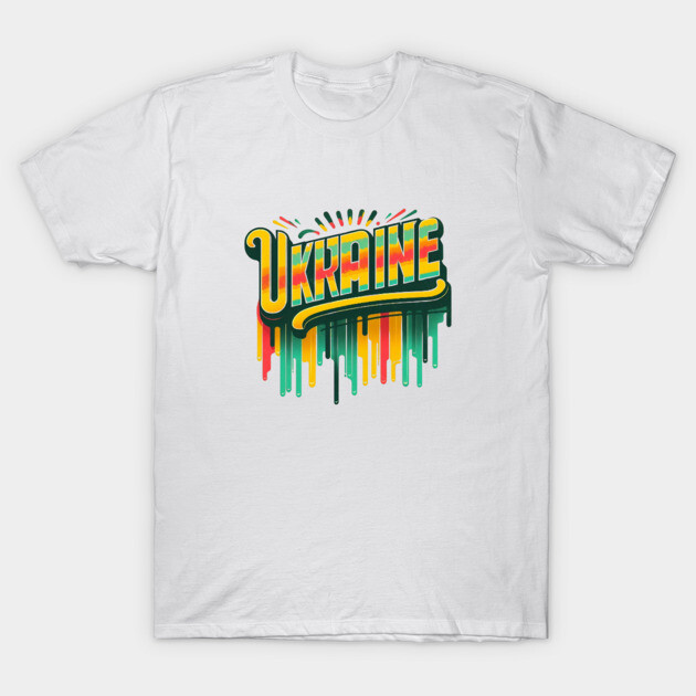 Ukraine: A Vintage Tribute to Ukrainian Pride T-Shirt by Ben's Store 1