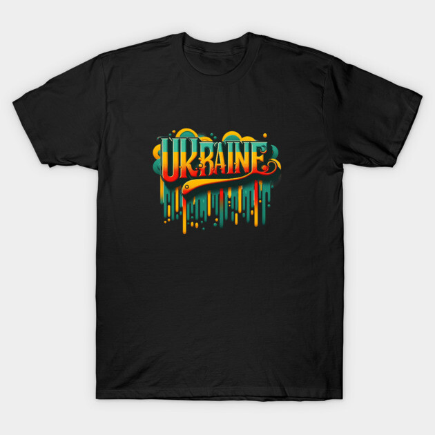 Ukraine: A Vintage Tribute to Ukrainian Pride T-Shirt by Ben's Store 1