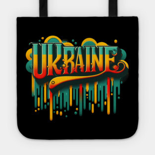 Ukraine: A Vintage Tribute to Ukrainian Pride Tote