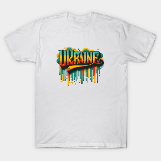 Ukraine: A Vintage Tribute to Ukrainian Pride T-Shirt by Ben's Store 1
