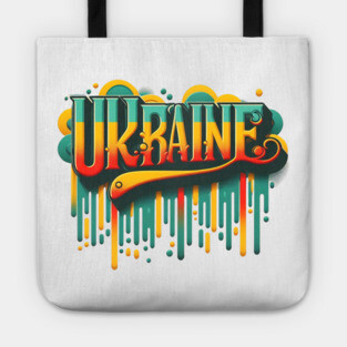 Ukraine: A Vintage Tribute to Ukrainian Pride Tote