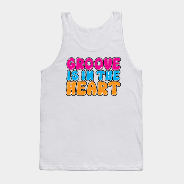 Groove is in the heart Tank Top by Laura Contarino