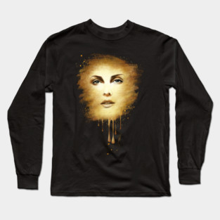 Charlize Theron - Gold Long Sleeve T-Shirt