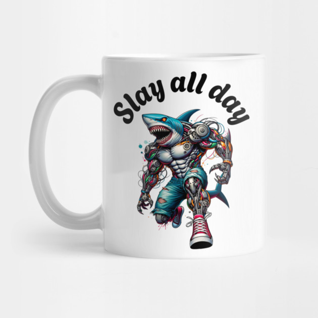 Cyber Shark: Slay All Day by Steve