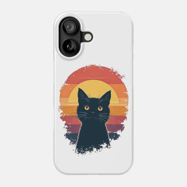 Sunset Silhouette: Midnight Grace Phone Case by Steve